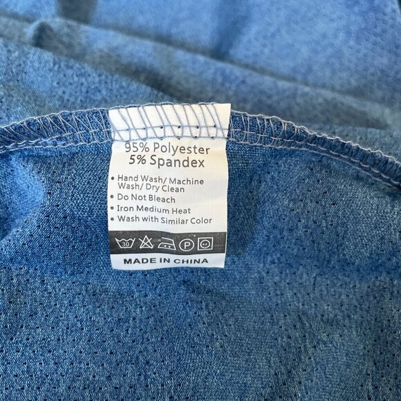 NWT Men's Golf Polo Shirts Lightweight Long Sleeve Quick Dry T-Shirt, XL - Picture 7 of 7